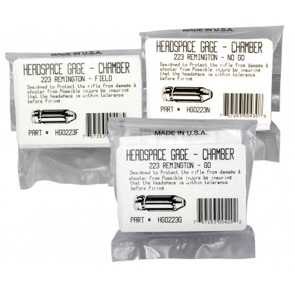 Headspace Gage, Set Of 3, 223 Remington